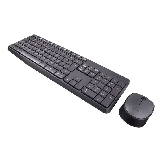 Combo Teclado E Mouse Logitech Mk235 S/ Fio