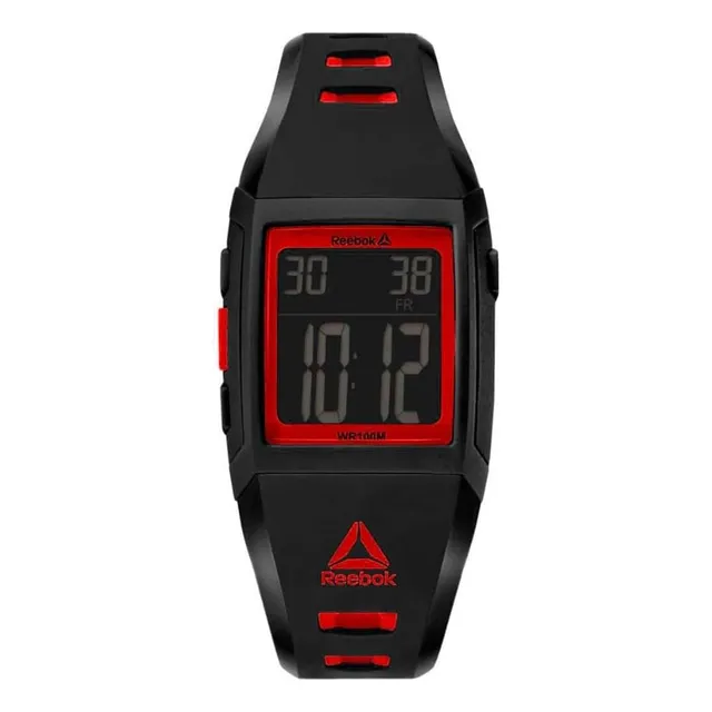 Reloj Pulsera Reebok Rdsqug9pbpbbr Del Dial Negro
