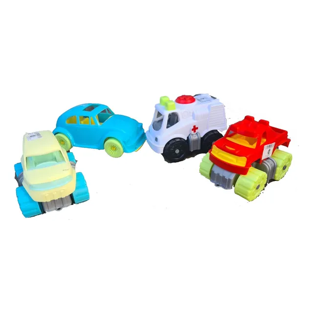 Set 4 Autitos Mini Duravit Para Bebes Y Niños - Mis Juguetes