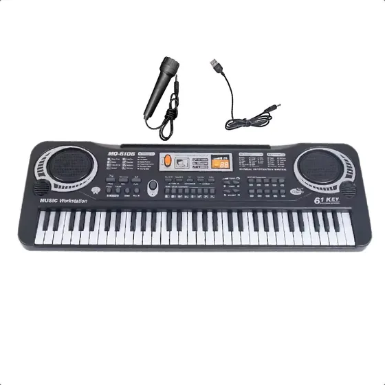 Órgano Eléctrico Piano Infantil Juguete Microfono Musica