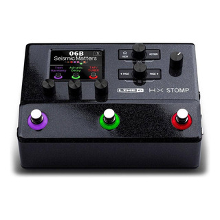 Pedal De Guitarra Multiefectos Line 6 Hx Stomp Negro Pedal De Guitarra Multiefectos Line 6 Hx Stomp Negro