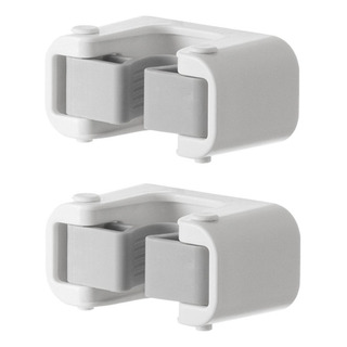 Soporte De Pared Para Utensilios De 2 Clips Individuales Soporte De Pared Para Utensilios De 2 Clips Individuales