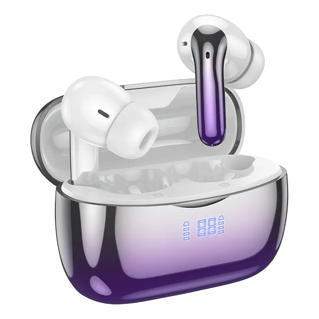 Hoco Audifono Tws Con Cancelacion Ruido+enc Comp iPhone Eq16 Color Morado