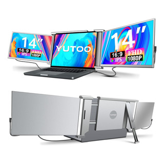 Extensor De Pantalla De Laptop Yutoo, 14 Monitor Triple Port Extensor De Pantalla De Laptop Yutoo, 14 Monitor Triple Port