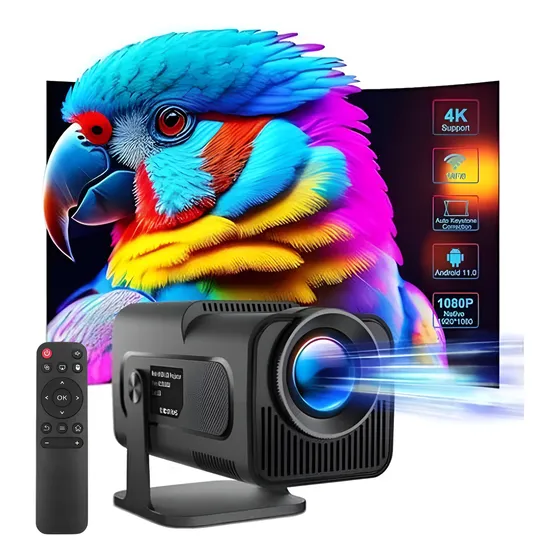 Proyector Hy320 Magcubic 4k Android Wifi 2.4 Y 5g Bluetooth!