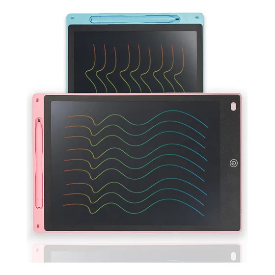Tableta Escritura Lcd 12  Tablero Dibujo Color Para Niño Muy