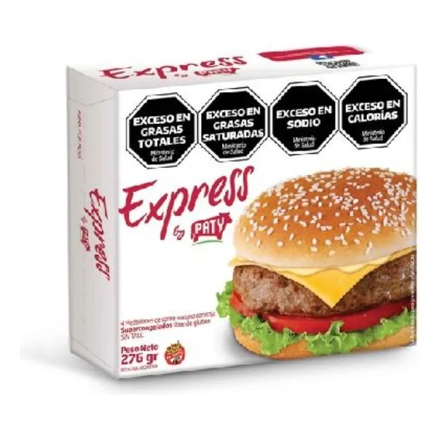 Paty Express Hamburguesa Caja X 40 U.