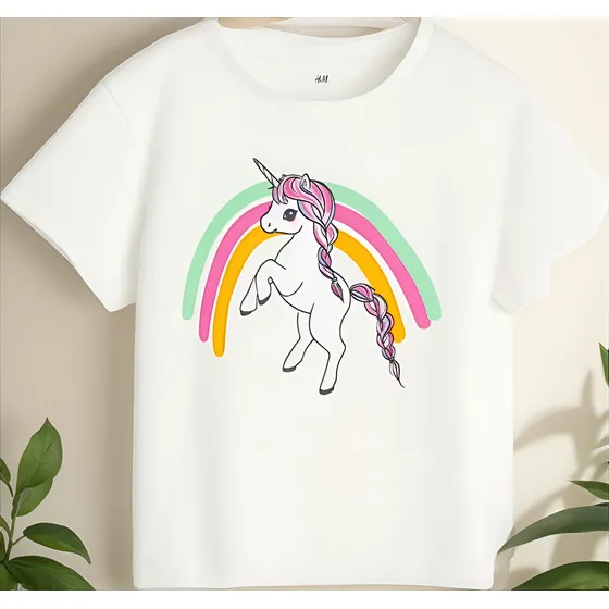 Remera Unicornio H&m