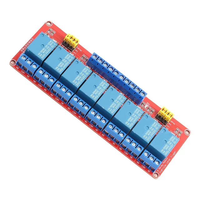 Modulo 8 Relevador Relay 24v Compatible Pic Plc Arduino