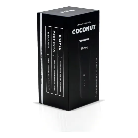 Afeitadora Coconut Multifuncion Blumin Color Negro