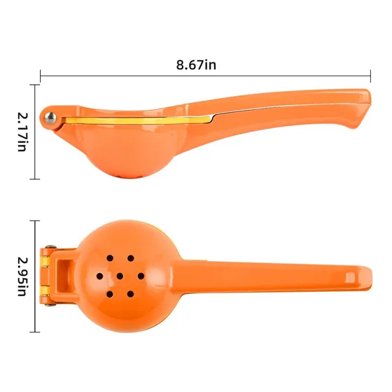 Exprimidor Limon Lima 2 1 Manual Fruta Citrico Color Naranja