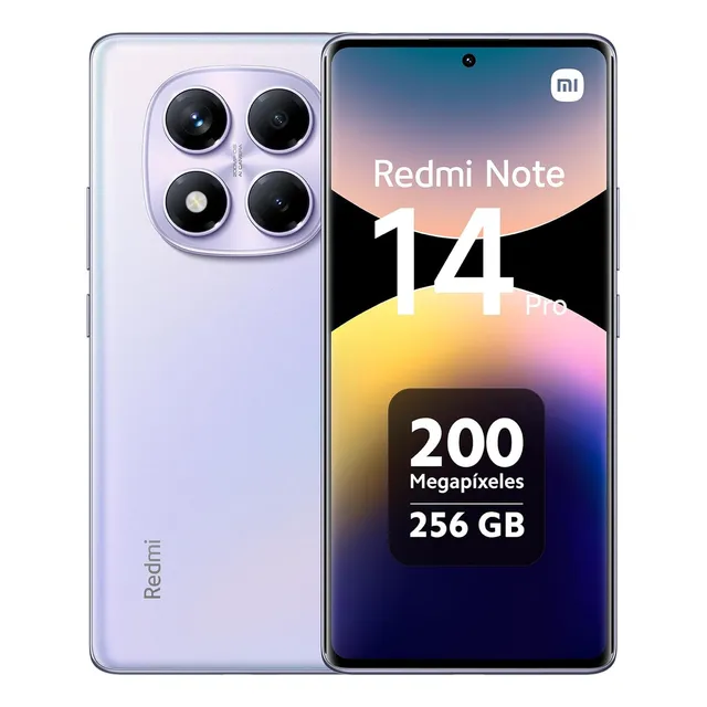 Celular Xiaomi Note 14 Pro 4g Dual Sim 256gb 8gb Ram Lila