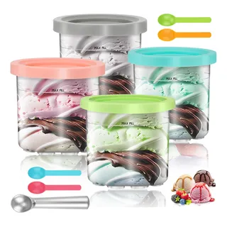 Sorvete Potes Armazenamento Para Ninja Maquina De Helados Sorvete Potes Armazenamento Para Ninja Maquina De Helados