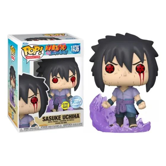 Sasuke Funko Pop Naruto Amaterasu 1436 Glow Brilla Exclusivo