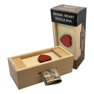 Puzzle Box Enigma Heart Secret - Capacidad Para Dinero Y ... Puzzle Box Enigma Heart Secret - Capacidad Para Dinero Y ...