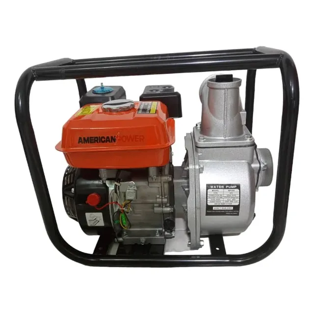 Motobomba De Agua 4 Tiempos A Gasolina 3x3 Pulgadas 7hp
