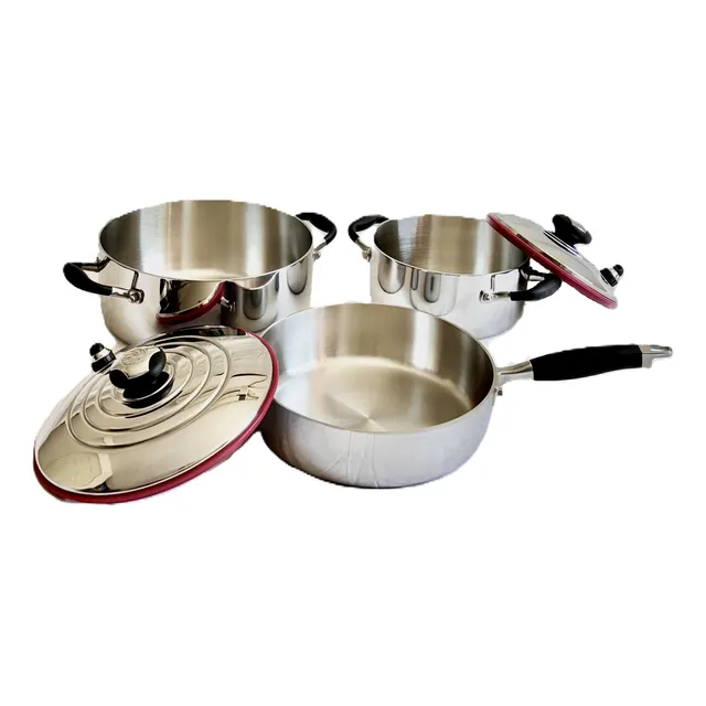 Royal Prestige Set De 5 Piezas Original (nuevo) Acero Inoxxidable