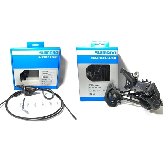 Kit Câmbio E Trocador Traseiro Shimano Deore M6100 1 X 12v 