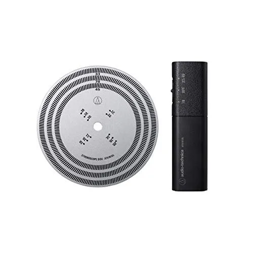 Audio Technica At6181dl Stroboscope Disc And Quartz Strobe