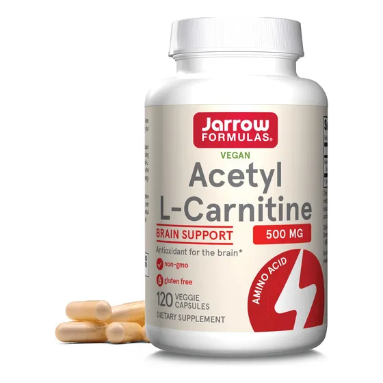Suplemento De Acetil L-carnitina De Jarrow Formulas, 500 Mg,