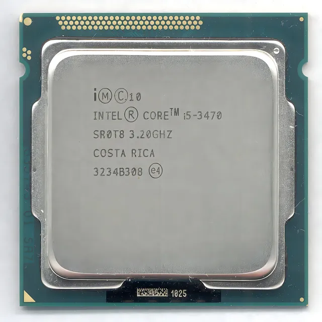 Procesador gamer Intel Core i5-3470 CM8063701093302 de 4 núcleos y 3.6GHz de frecuencia con gráfica integrada