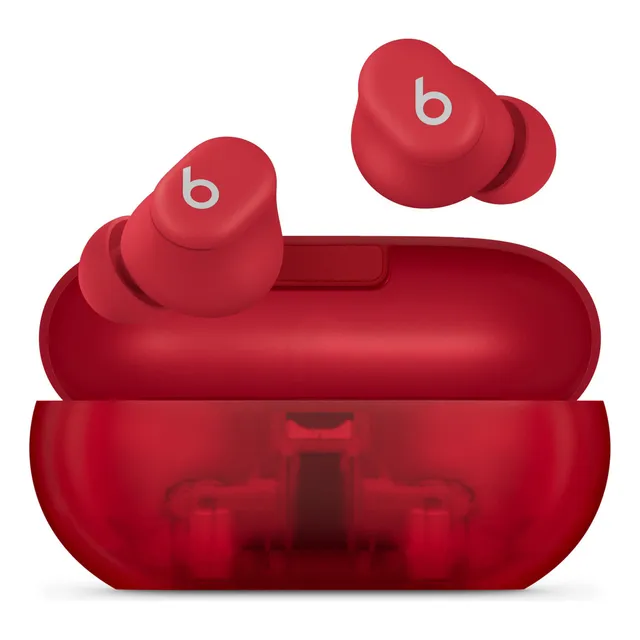 Audífonos Beats Solo Buds inalámbricos de verdad - Rojo cristalino