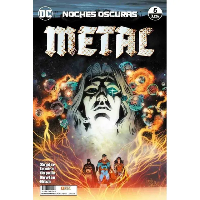Noches Oscuras: Metal Núm. 5 - Nowlan, Snyder Y Otros