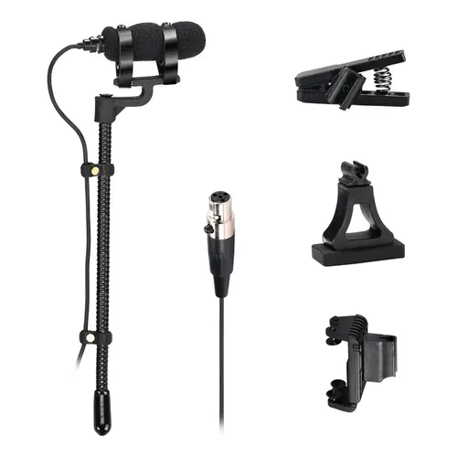 Microfone Shure Pga98h-tqg Condensador Instrumento Plug Ta4f