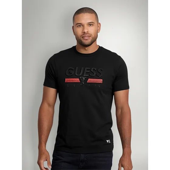 Remera Guess Factory Eco Koda Crewneck Tee I Importada