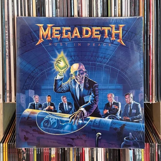 Vinilo Megadeth Rust In Peace Eu Import. Remasterizado