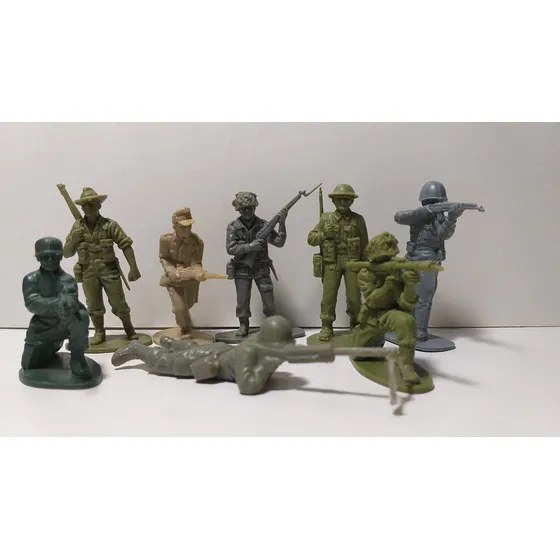 Soldadinhos Airfix - Diversos Modelos - Lote 2 (1/32) Verde-musgo E Outras Cores