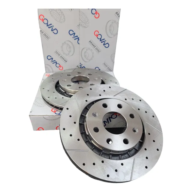 Disco De Freno Delantero Perforado Chevrolet Aveo Lt