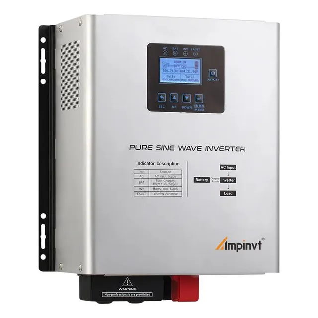 Inversor 1200w 12v 110vac Impinvt
