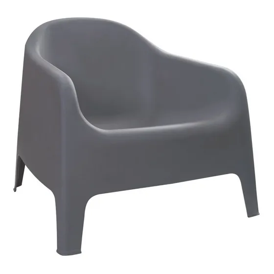 Sillón Reposera Exterior De Jardin Plástico Skarpo 