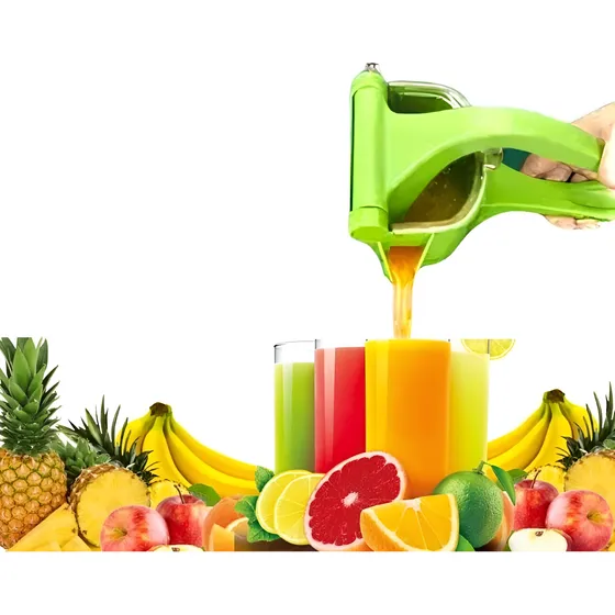 Exprimidor Manual Frutas Naranja Limon Extractor Jugos Plast