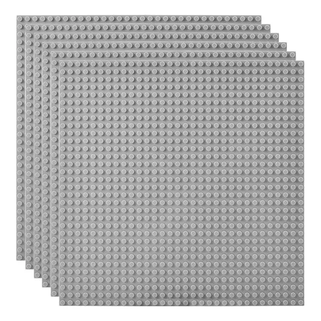 Placa Base Compatible Con Lego 25cm X 25 Cm Gris