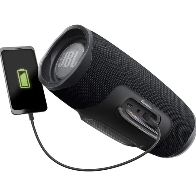 Bocina Jbl Charge Essential Portátil Con Bluetooth Negra