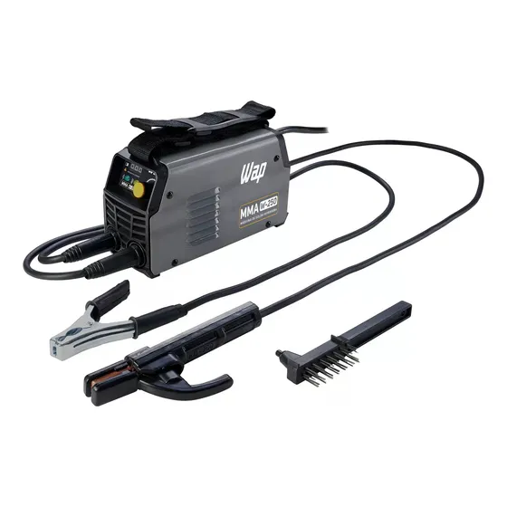 Máquina Inversora De Solda Portatil Mma Tig Eletrodo  Mma250