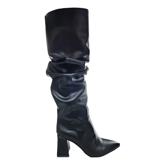 Botas Caña Alta Arrugada Mujer Moda Lirio Bakanas Shoes