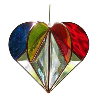 Colgante En Forma De Corazón Con Forma De Sol De Varios Lado Colgante En Forma De Corazón Con Forma De Sol De Varios Lado