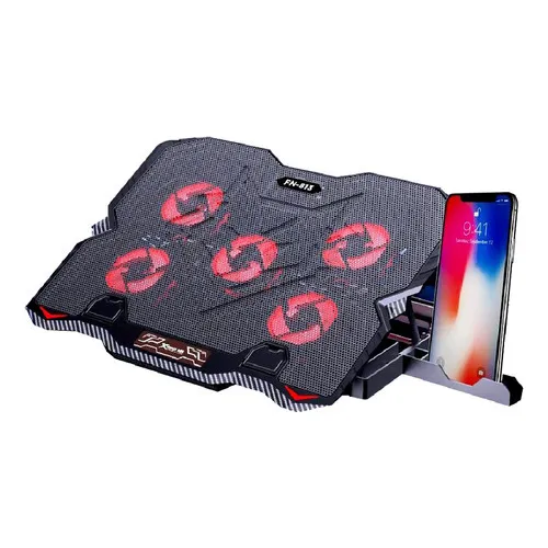 Bandeja Cooler Gamer Xtrike Me Fn-813 Base De Enfriamiento 