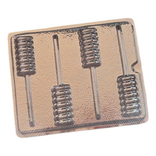 * Molde Paletas Chocolate 4 Twist Tornillo Pop Lace Jabon * Molde Paletas Chocolate 4 Twist Tornillo Pop Lace Jabon