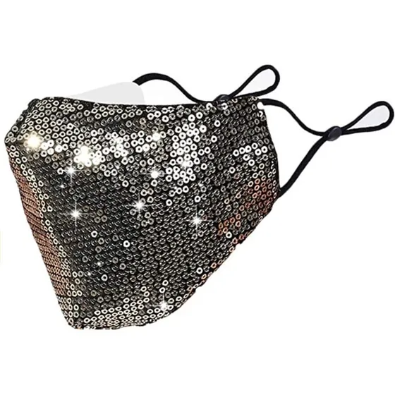 Mascarilla Tapa Bocas Fashion Brillantes Especiales  