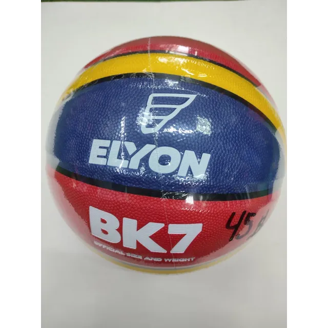 Balón Basket Semicuero Tricolor 