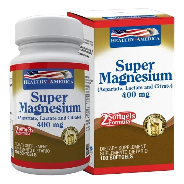 Super Magnesium 400mg 100 Softg