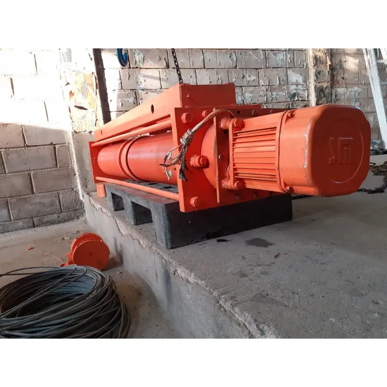 Polipasto 2ton 30mts  Para Elevador Puente Gruas