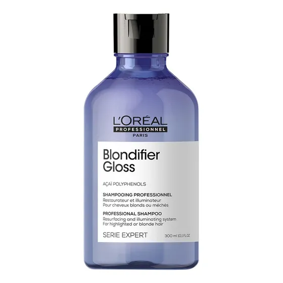Shampoo Iluminador Blondifier Para Rubios Loreal Pro 300 Ml
