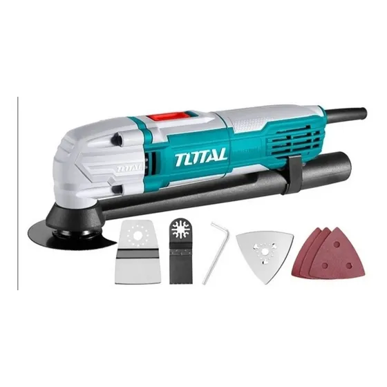 Máquina Multifuncional De 300w Con Juego De Accesorios Total TS3006 Color Turquesa