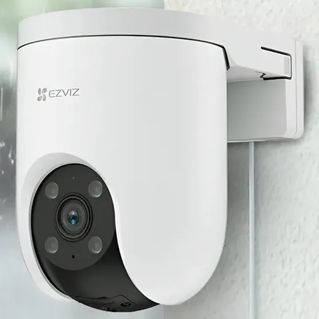 Camara Wifi Ezviz H8c Pro 2k 3mp Fullhd 360 Audio Motorizada Blanco