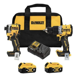Kit Rotomartillo Xr Atornillador Atomic Dewalt Baterias 4ah Kit Rotomartillo Xr Atornillador Atomic Dewalt Baterias 4ah